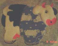 cow applique